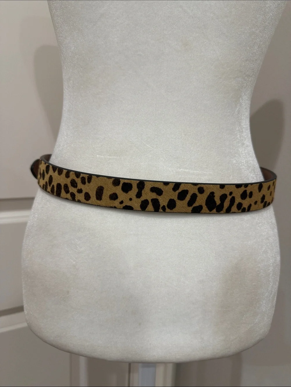 Loklik Vintage Leoparn Prin Hip Belt - Tan/Brown Size Small